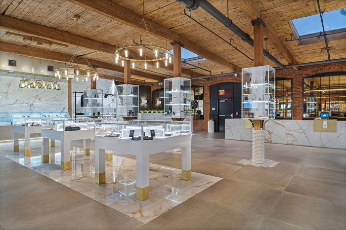 Mother Earth Wellness product racks