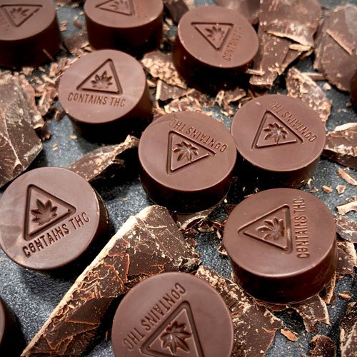 cannabis product chocolates